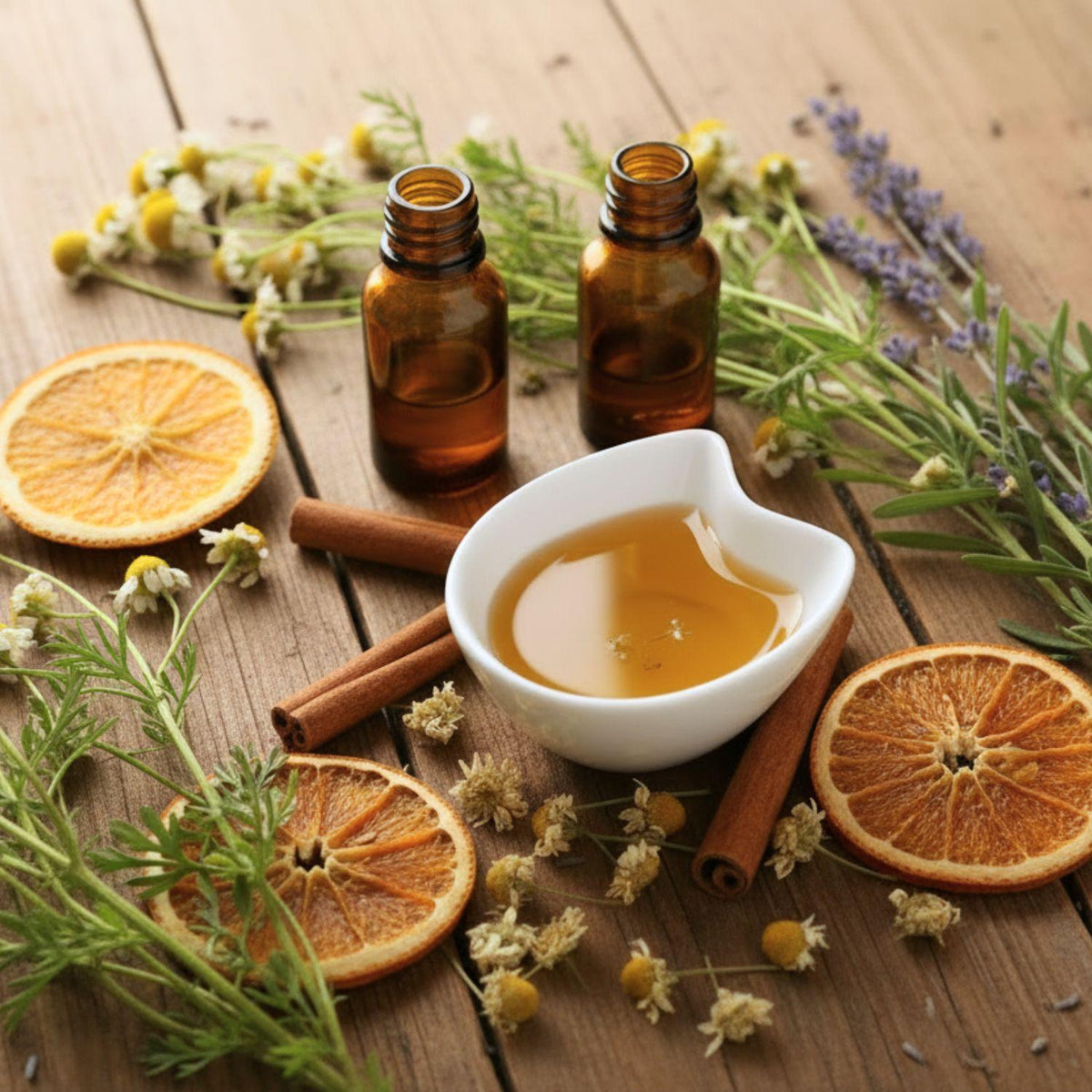 Feine Aromawunder von Naturstoff - ätherische Öle