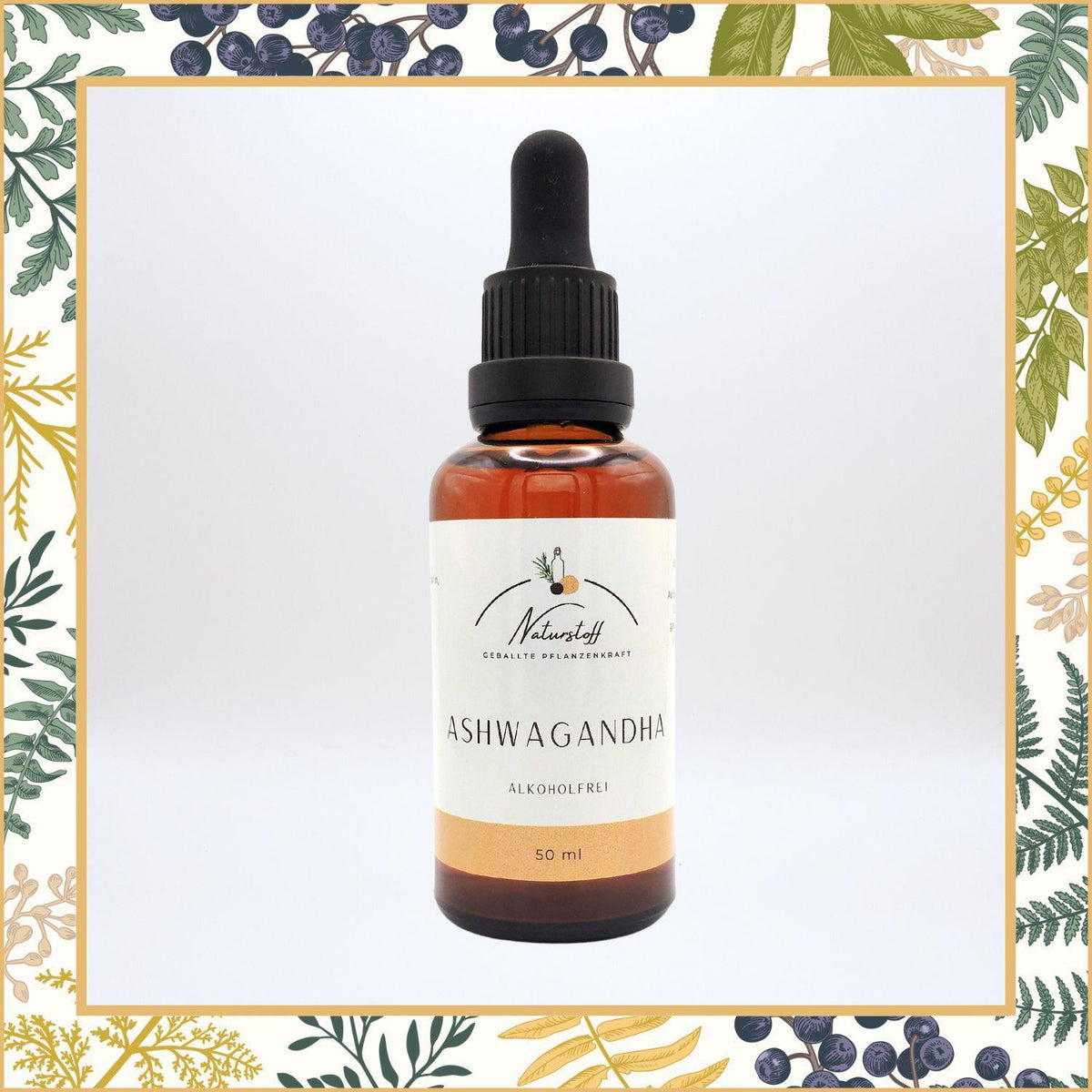 Ashwagandha Tinktur Tropfen | Naturstoff