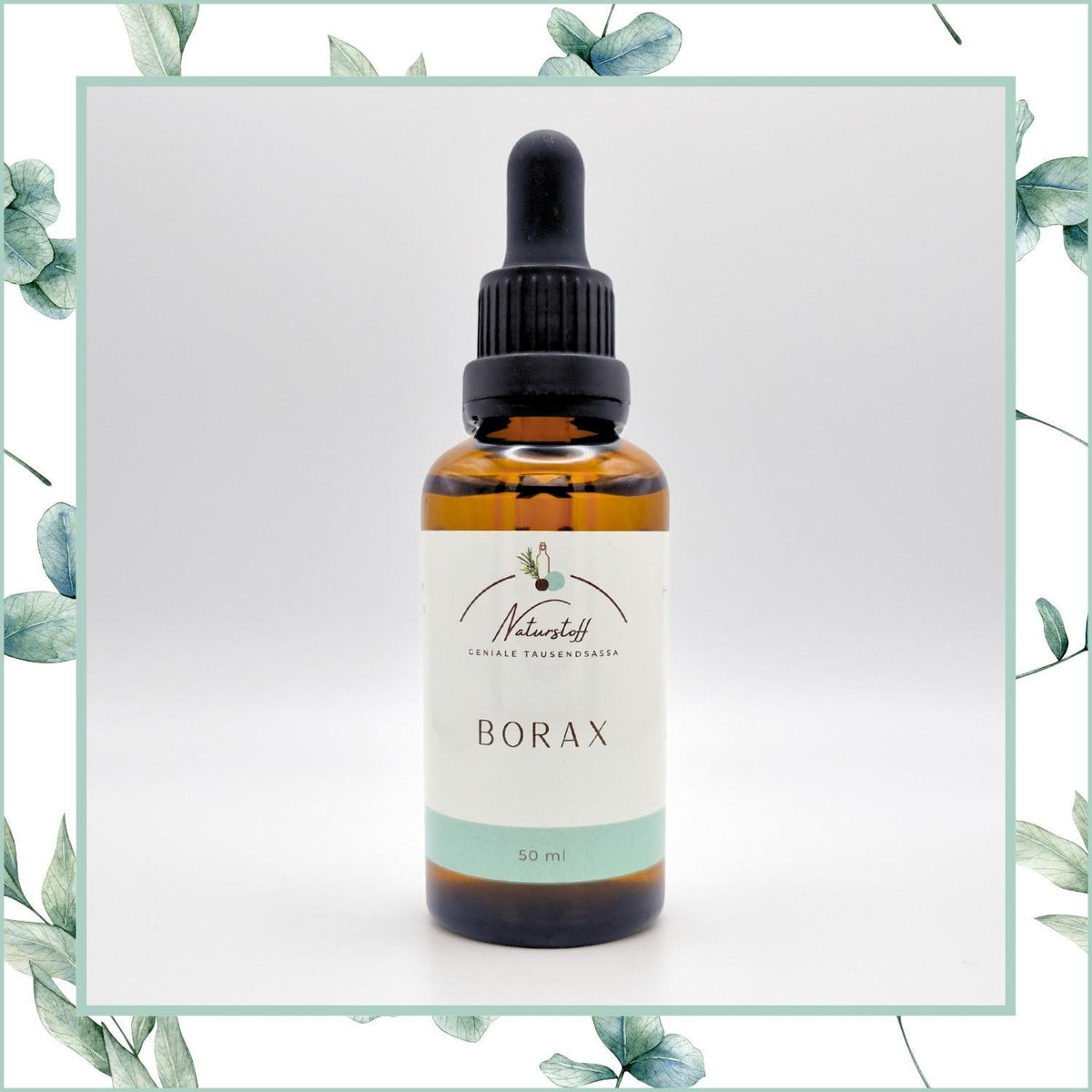 Borax Stammlösung mit Natriumtetraborat | Naturstoff