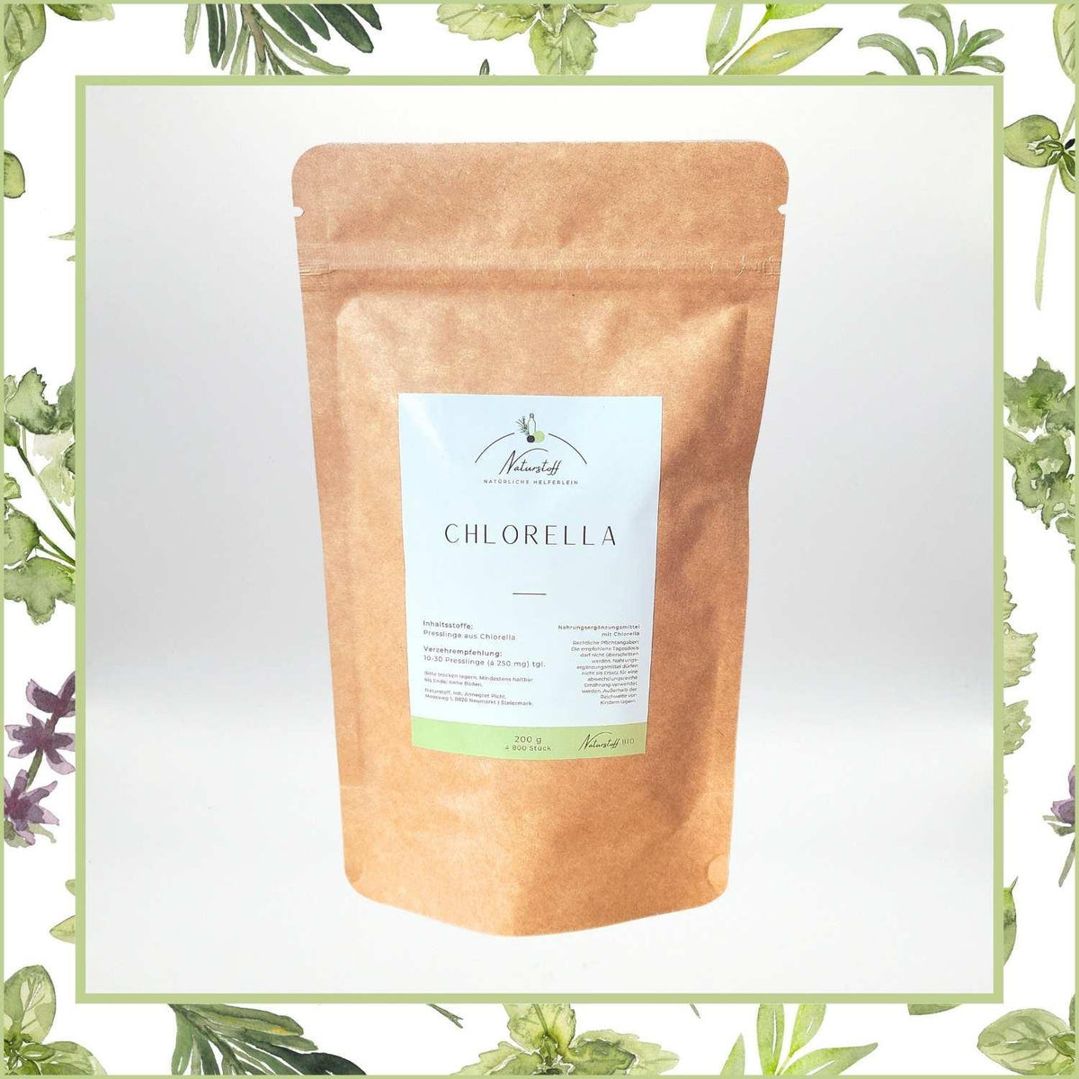 Chlorella Tabs Superfood | Naturstoff