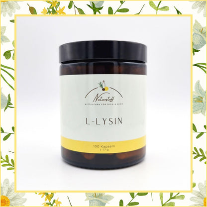 L-Lysin Aminosäuren Kapseln | Naturstoff