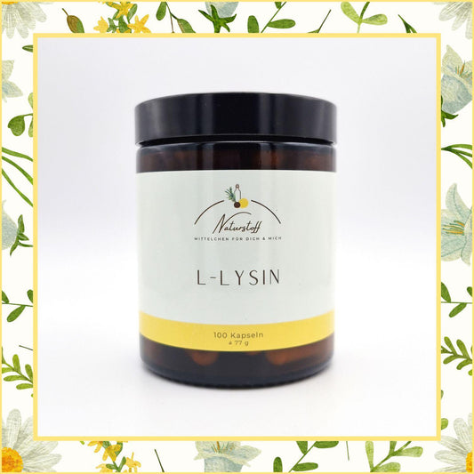 L-Lysin Aminosäuren Kapseln | Naturstoff