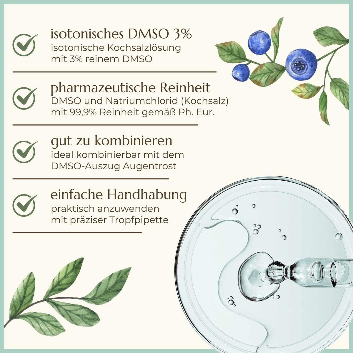 Premiumqualität & Eigenschaften von 3%igem DMSO | Naturstoff