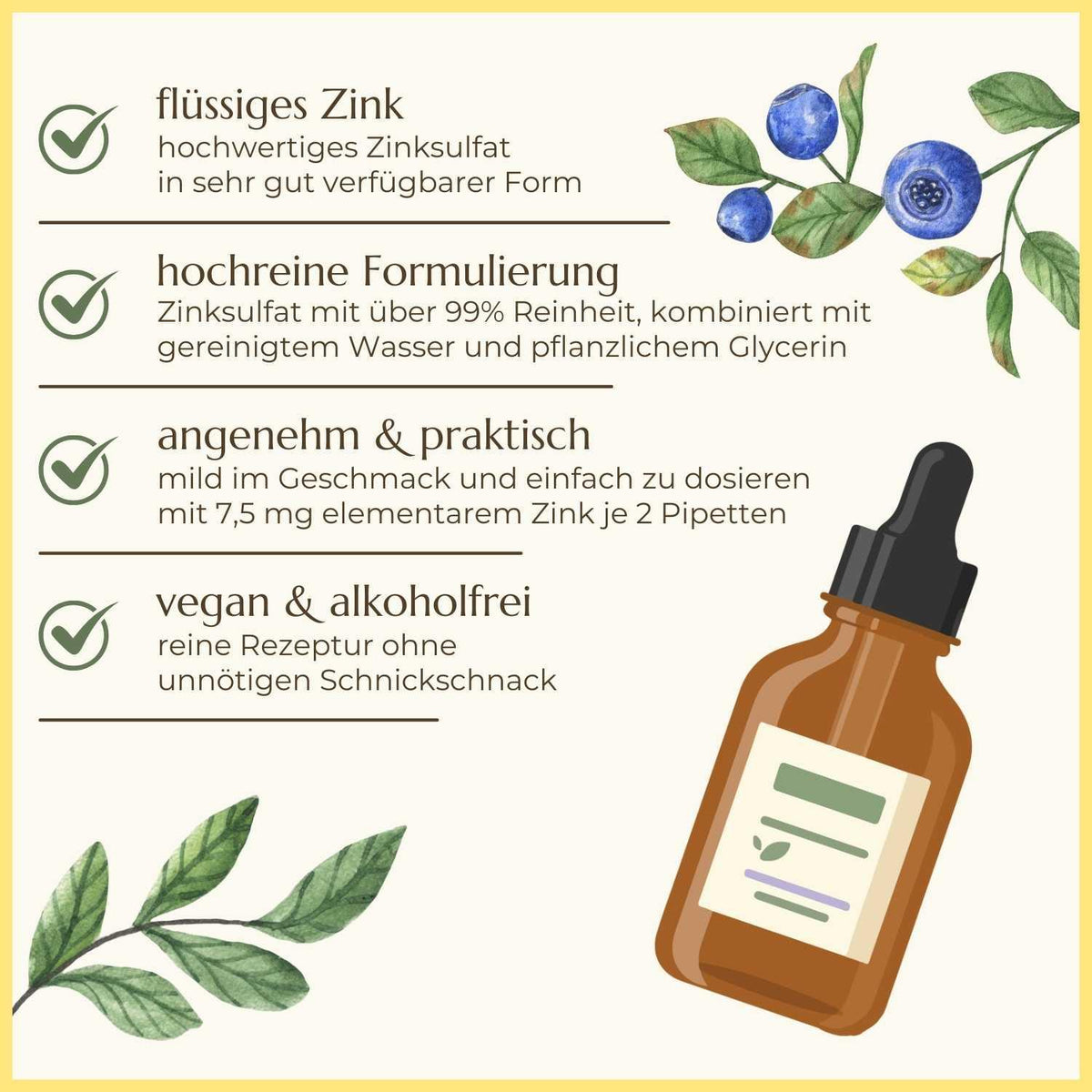 Premiumqualität & Eigenschaften von Zinksulfat | Naturstoff