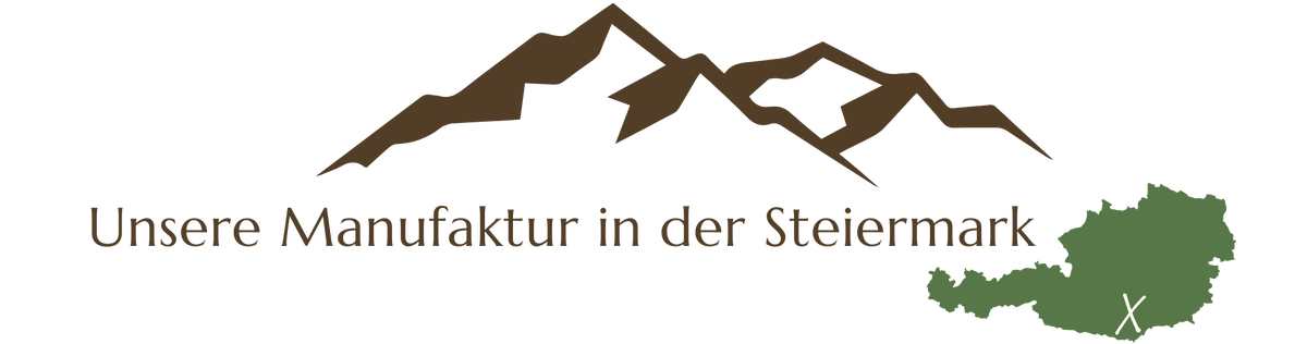 Unsere Manufaktur in der Steiermark mit Bergen | Naturstoff